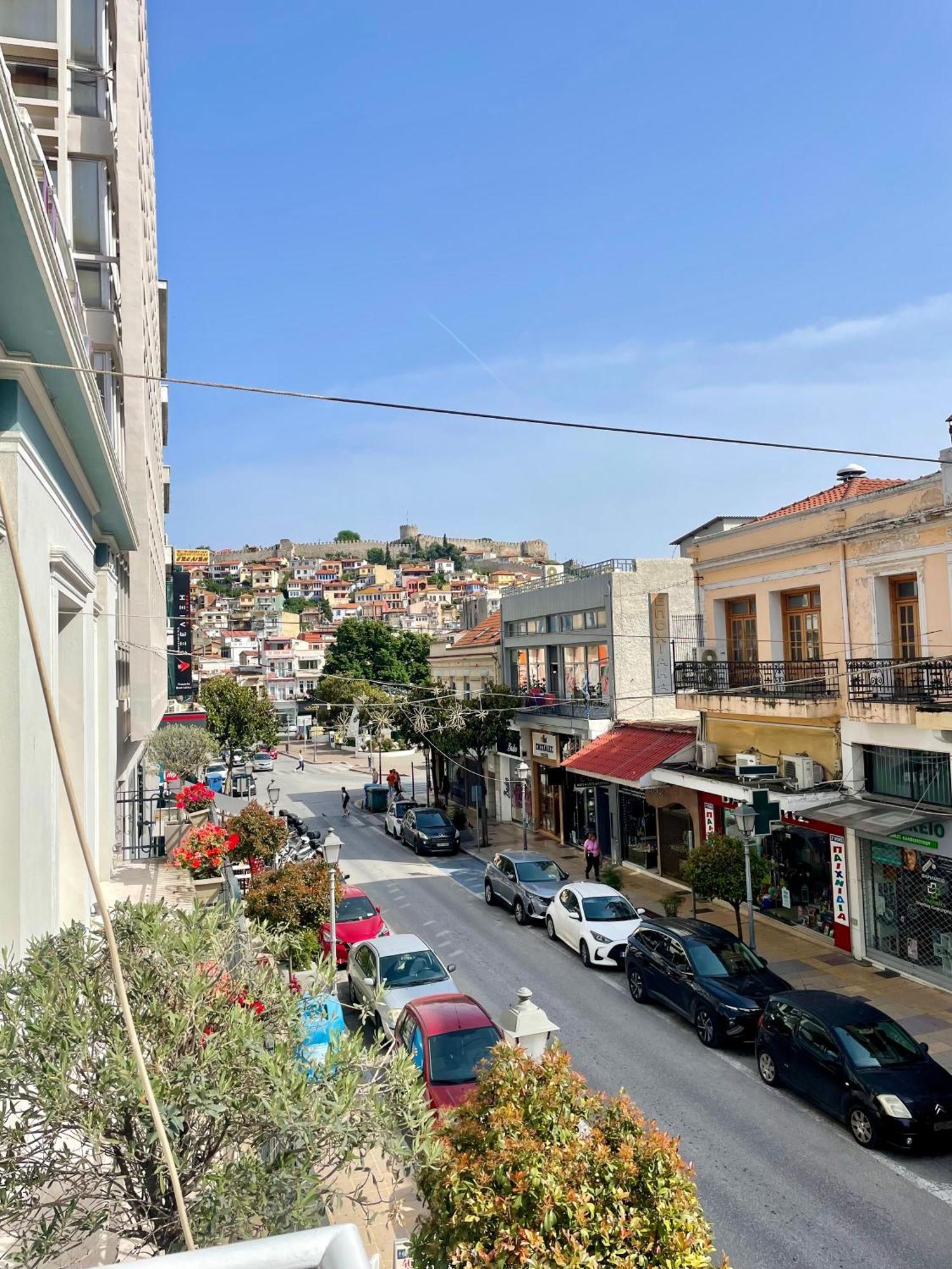 Omonoia Central Apartment Kavála Eksteriør bilde